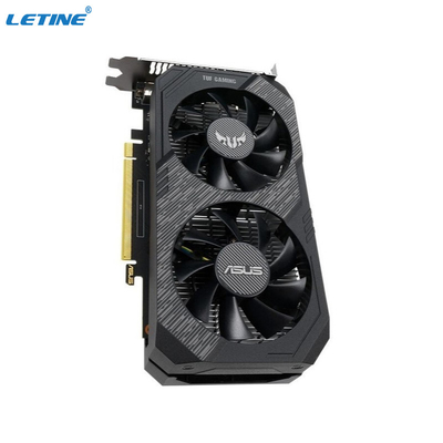 6GB GDDR6抗夫のグラフィックス・カードASUS GTX1660S O6Gの賭博