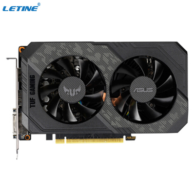 GDDR6抗夫のグラフィックス・カードASUS GeForce GTXの1660のチタニウム6 GB TUF OCのビデオ カード
