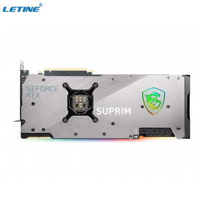 12G賭博MSI GeForce RTX 3080のチタニウムSUPRIM Xのゲームのグラフィックス・カードのための採鉱のグラフィックス・カード
