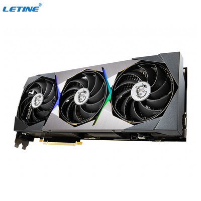 12G賭博MSI GeForce RTX 3080のチタニウムSUPRIM Xのゲームのグラフィックス・カードのための採鉱のグラフィックス・カード
