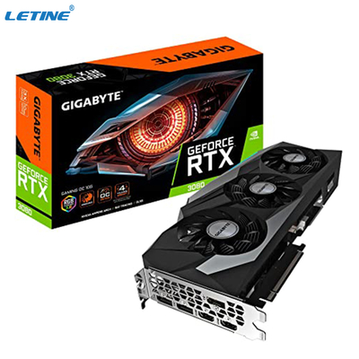 ギガバイトのGeForce RTX 3080の賭博のOC 12Gの3つのWINDFORCEファンをグラフィックス・カード