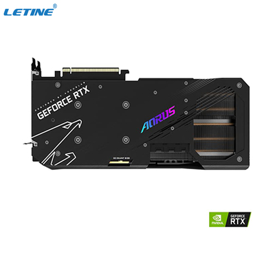 ギガバイトAORUS GeForce RTX 3070のチタニウムのマスター8Gグラフィックス・カードMAXは冷却4gbグラフィックス・カードを覆った