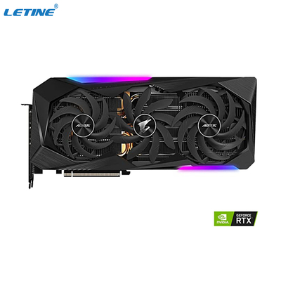 ギガバイトAORUS GeForce RTX 3070のチタニウムのマスター8Gグラフィックス・カードMAXは冷却4gbグラフィックス・カードを覆った