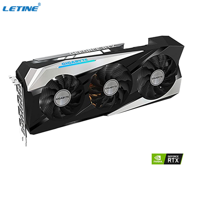 ギガバイトのGeForce RTX 3070のチタニウムの賭博のOC 8Gのグラフィックス・カードWINDFORCE 3Xの冷却装置
