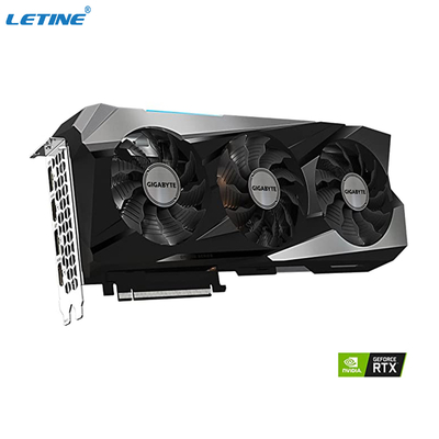 ギガバイトのGeForce RTX 3070のチタニウムの賭博のOC 8Gのグラフィックス・カードWINDFORCE 3Xの冷却装置