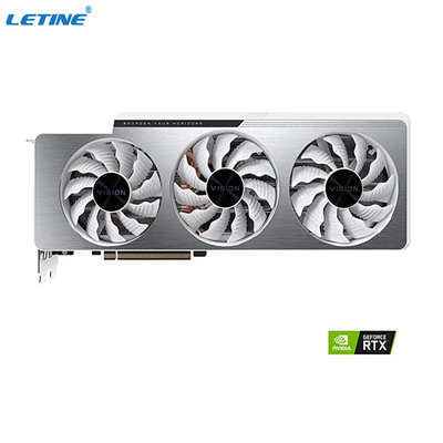 銀製色抗夫のグラフィックス・カードのギガバイトのGeForce RTX 3070のチタニウムの視野のOC 8Gのrtx 3070のグラフィックス・カード
