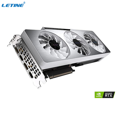 銀製色抗夫のグラフィックス・カードのギガバイトのGeForce RTX 3070のチタニウムの視野のOC 8Gのrtx 3070のグラフィックス・カード