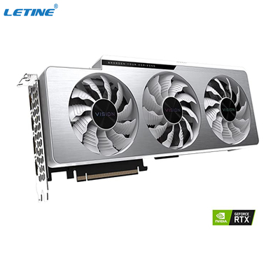 銀製色抗夫のグラフィックス・カードのギガバイトのGeForce RTX 3070のチタニウムの視野のOC 8Gのrtx 3070のグラフィックス・カード