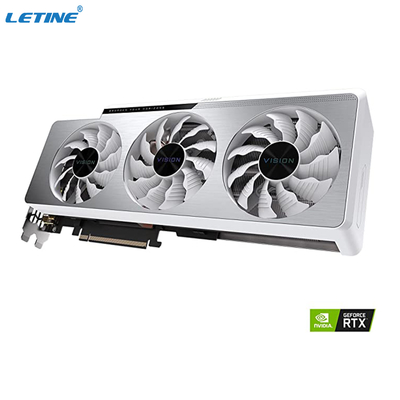 銀製色抗夫のグラフィックス・カードのギガバイトのGeForce RTX 3070のチタニウムの視野のOC 8Gのrtx 3070のグラフィックス・カード