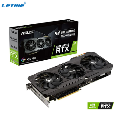 HDMI NVIDIAのグラフィックス・カードASUS TUF GeForce RTX 3070のチタニウムのOCの版賭博