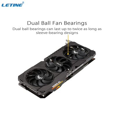 HDMI NVIDIAのグラフィックス・カードASUS TUF GeForce RTX 3070のチタニウムのOCの版賭博