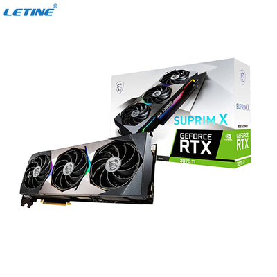 350W抗夫のグラフィックス・カードのGeForce RTX 3080のチタニウムの賭博Xのトリオ12GB GDDR6X