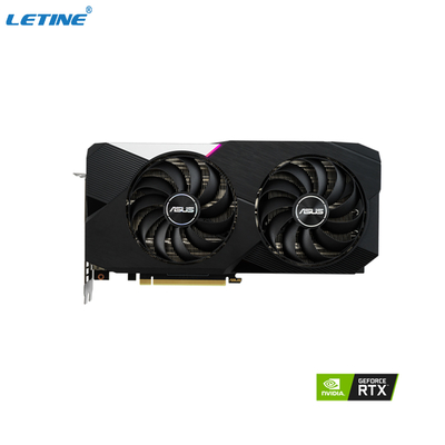 ロックのHashrateの賭博のグラフィックス・カードASUS DUAL-RTX3060TI-O8G-V2