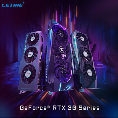ZEC GPUのグラフィックス・カードのギガバイトのGeForce RTX 3080のチタニウムの賭博OC 12GB GDDR6X