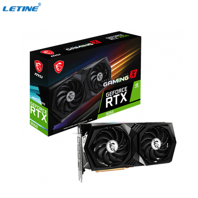 ETH GPUの装備のためのRTX3050 GPUのビデオ カードのグラフィックス・カード1845Mhz