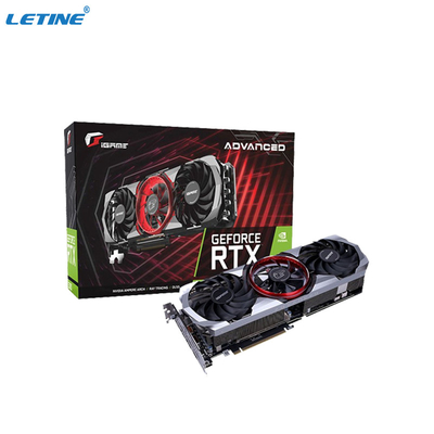 ETH ETC ZECの中佐鉱山の装備のグラフィックス・カードIGAME GEFORCE RTX 3080 VULCAN OC 10G