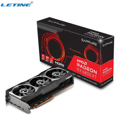 Gpu鉱山の装備のためのサファイアRX 6800抗夫のグラフィックス・カード61M Hashrate
