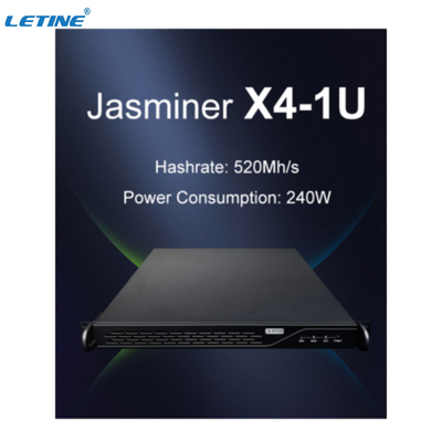 EtHashのアルゴリズムの家暗号抗夫のJasminer X4-C 1U 450Mh/S鉱山ETH等