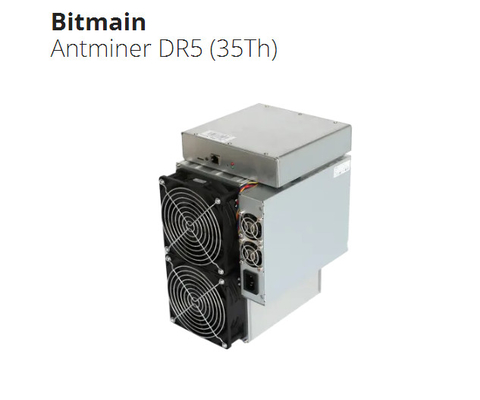 Bitmain Antminer DR5第35 1610W Blake256R14アルゴリズムDCRの硬貨抗夫
