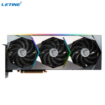 3つのファン抗夫のグラフィックス・カードRTX 3090TI MsiはSUPRIM X 24GB GDDR6X 384 480Wをかんだ