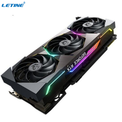 3つのファン抗夫のグラフィックス・カードRTX 3090TI MsiはSUPRIM X 24GB GDDR6X 384 480Wをかんだ