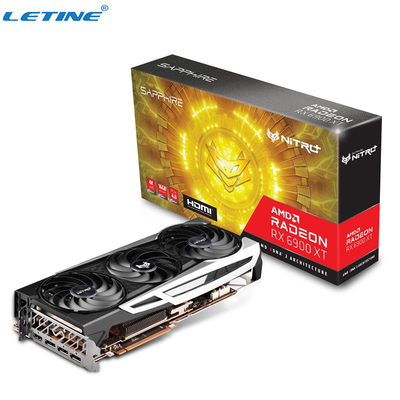 16GB 256ニトロかまれたDDR6 Gpu抗夫のビデオ カードのサファイア+ Radeon RX 6900 XT AMD