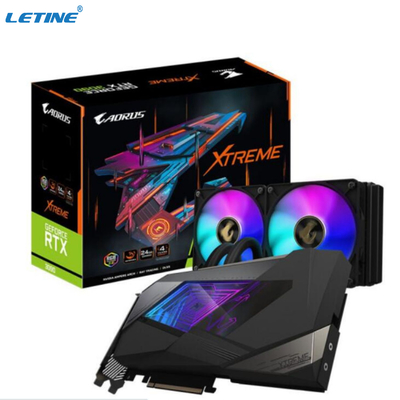 936 GB/S抗夫のグラフィックス・カードのギガバイトAorus Geforce Rtx 3090 Xtreme Waterforce 24g