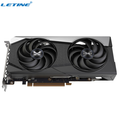 ファンより涼しい抗夫のグラフィックス・カードのサファイアRx 6600xt Nitro+ 8gb Gddr6 128bit