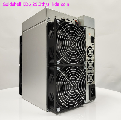 2630Wのパワー消費量のためにKadenaのアルゴリズムを採鉱するGoldshellからのgoldshell KD6のhashrate 29.2Th/s。