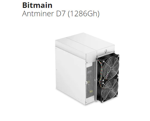 Antminer D7 1286Gh BTC Asic抗夫X11のアルゴリズムHashrate 1.286Th/S 3148W