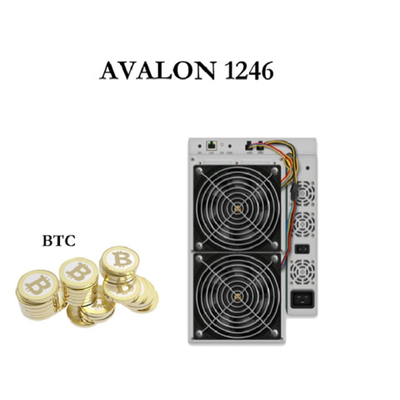 A1246 87T BTC Asic抗夫のCanaan Avalon 1246 87T SHA 256のアルゴリズム