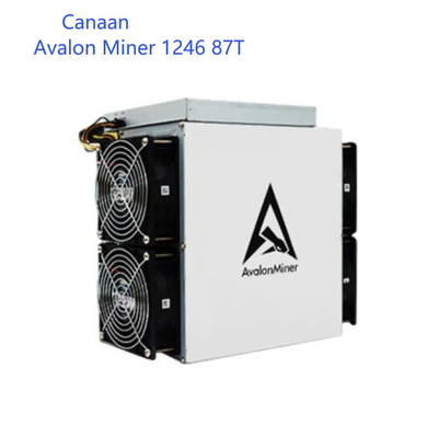 A1246 87T BTC Asic抗夫のCanaan Avalon 1246 87T SHA 256のアルゴリズム