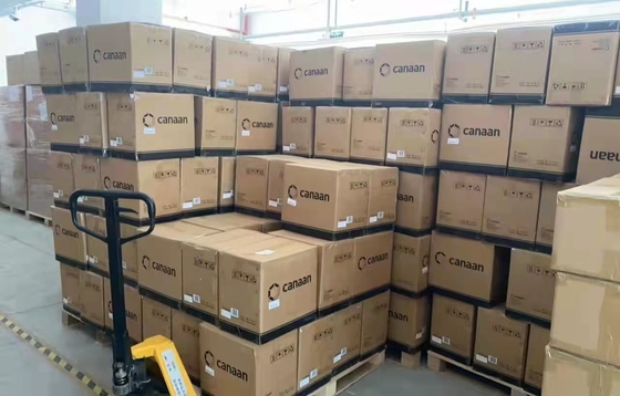 Letine Canaan Avalon 1166pro 81のTh BTC Aisc抗夫SHA 256のアルゴリズムのイーサネット インターフェイス