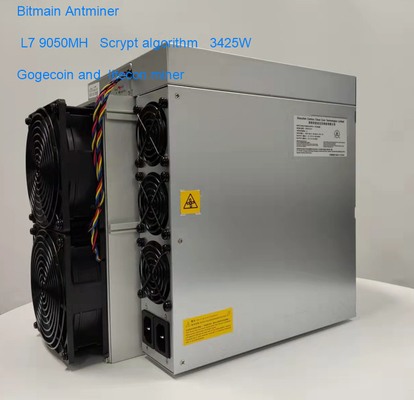 LTC+ DogecoinのためのAntminer L7 9300mh Scryptのアルゴリズム抗夫3425W